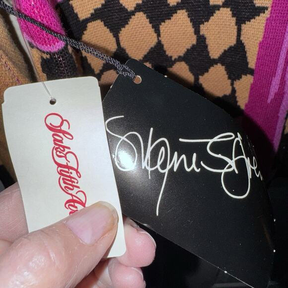 Vintage 80’s Marie St. John 100% Wool Sweater Sz Medium NWT - Picture 5 of 9